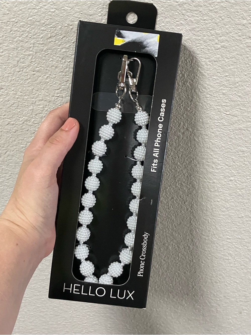 NWT Hello Lux Phone Crossbody Beaded